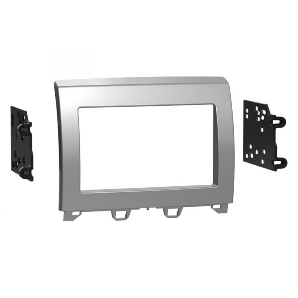 Metra® - Double DIN Silver Stereo Dash Kit with Factory Navigation