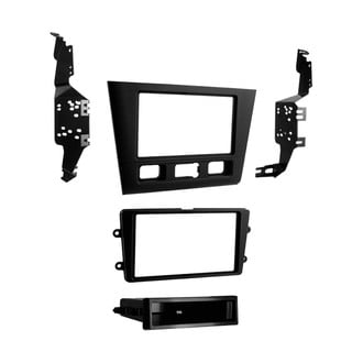 Metra® - Double DIN Matte Black Stereo Dash Kit