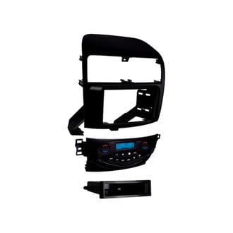 Metra® - Double DIN Black Stereo Dash Kit with Optional Storage Pocket