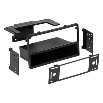 Metra® - Single DIN Black Stereo Dash Kit with Storage Pocket