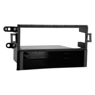 Metra® - Single DIN Black Stereo Dash Kit with Storage Pocket