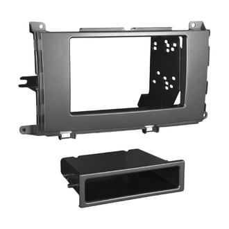 Metra® - Double DIN Silver Stereo Dash Kit