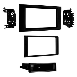 Metra® - Double DIN Matte Black Stereo Dash Kit