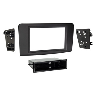 Metra® - Double DIN Matte Black Stereo Dash Kit