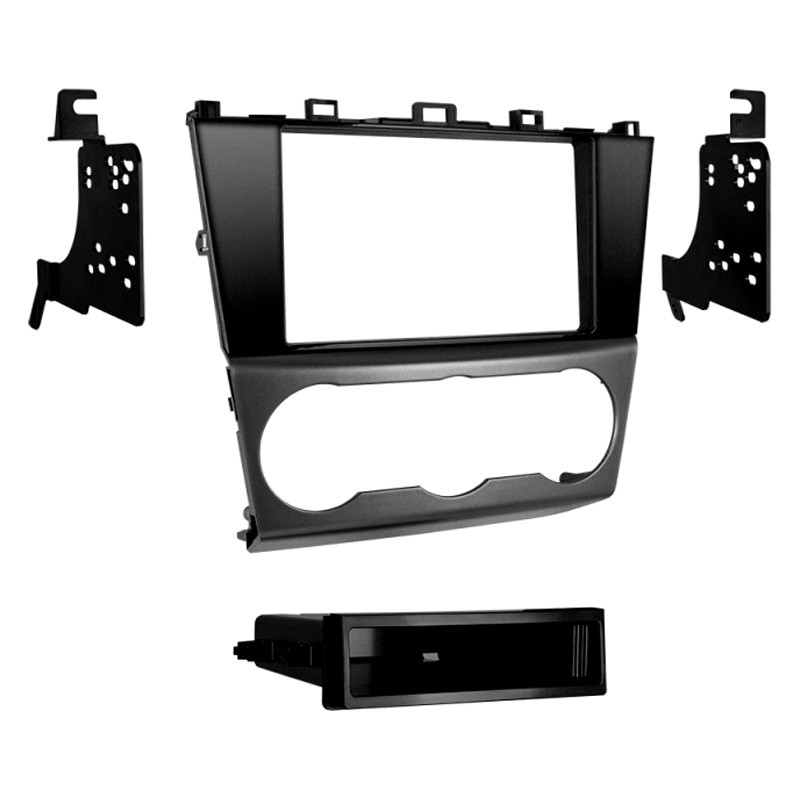 Double DIN Gloss Black Stereo Dash Kit 
