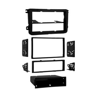 Metra® - Double DIN Black Stereo Dash Kit with Optional Storage Pocket