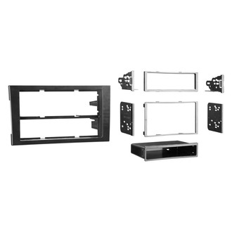 Metra® - Double DIN Matte Black Stereo Dash Kit