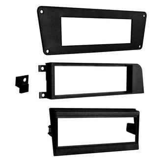 Metra® - Single DIN Black Stereo Dash Kit with Spacer
