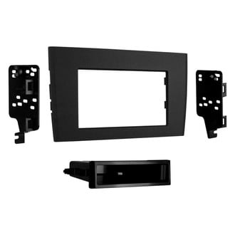 Metra® - Double DIN Black Stereo Dash Kit with Optional Storage Pocket