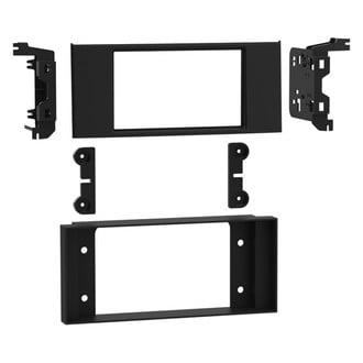 Metra® - Double DIN Matte Black Stereo Dash Kit