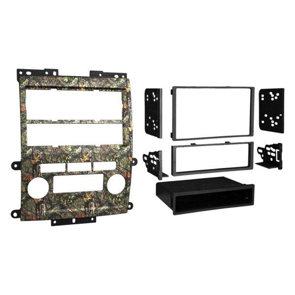 Metra® - Double DIN Mossy Oak Stereo Dash Kit with Optional Storage Pocket