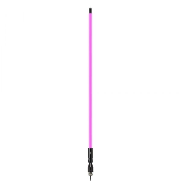 Metra® - 48" Pink Fiber Optic Whip