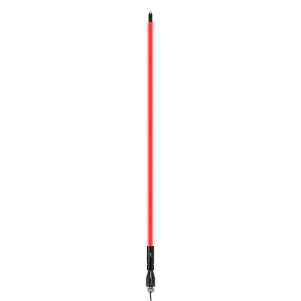  Metra® - 48" Red Fiber Optic Whip