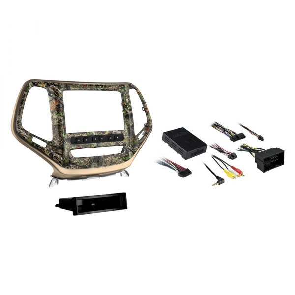 Metra® - Double DIN Realtree Stereo Dash Kit with Bronze Trim