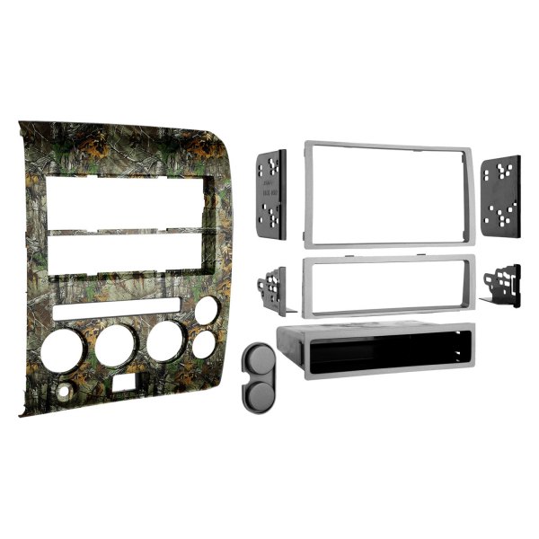 Metra® - Double DIN Realtree Stereo Dash Kit with Dual Zone Climate Controls
