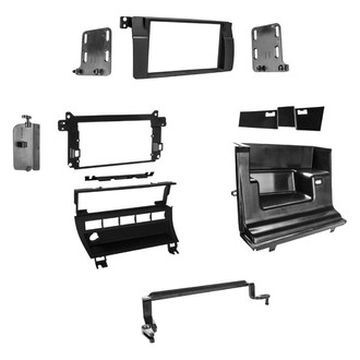 Metra® - Double DIN Matte Black Stereo Dash Kit