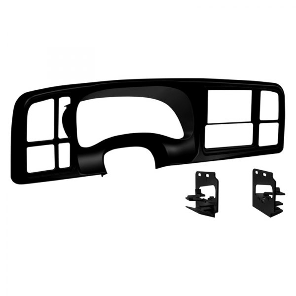 Metra® - Double DIN Black Stereo Dash Panel with Message Center in the Factory Instrument Cluster