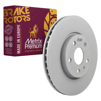 Metrix Premium Chassis Parts® - 1-Piece Plain Disc Brake Rotors