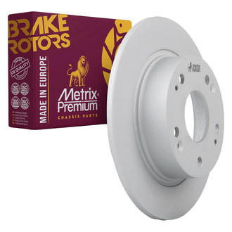 Metrix Premium Chassis Parts® - Solid Rear Brake Rotor