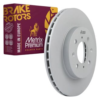 Metrix Premium Chassis Parts® - 1-Piece Plain Disc Brake Rotors