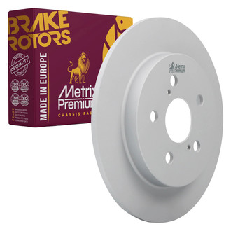 Metrix Premium Chassis Parts® - 1-Piece Plain Disc Brake Rotors