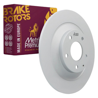 Metrix Premium Chassis Parts® - 1-Piece Plain Disc Brake Rotors
