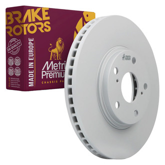 Metrix Premium Chassis Parts® - 1-Piece Plain Disc Brake Rotors