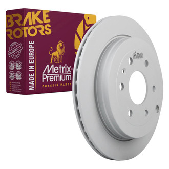 Metrix Premium Chassis Parts® - Vented Rear Brake Rotor