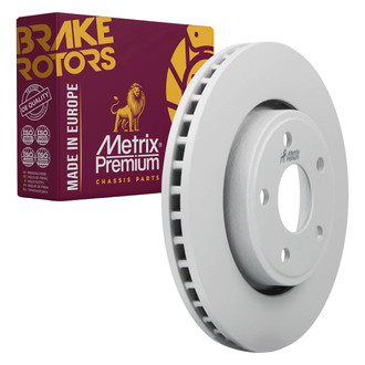 Metrix Premium Chassis Parts® - 1-Piece Plain Disc Brake Rotors