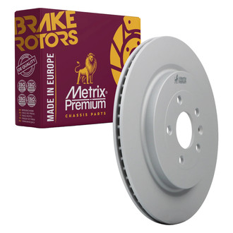 Metrix Premium Chassis Parts® - 1-Piece Plain Disc Brake Rotors