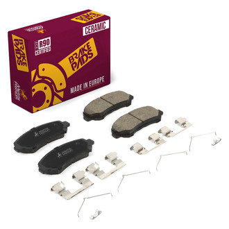 Metrix Premium Chassis Parts® - Ceramic Disc Brake Pad Set