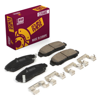 Metrix Premium Chassis Parts® - Ceramic Disc Brake Pad Set