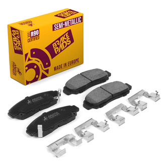 Metrix Premium Chassis Parts® - Semi-Metallic Disc Brake Pad Set