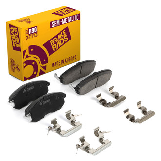 Metrix Premium Chassis Parts® - Semi-Metallic Disc Brake Pad Set