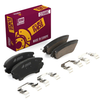 Metrix Premium Chassis Parts® - Ceramic Disc Brake Pad Set
