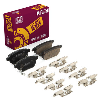 Metrix Premium Chassis Parts® - Ceramic Disc Brake Pad Set