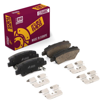 Metrix Premium Chassis Parts® - Ceramic Disc Brake Pad Set
