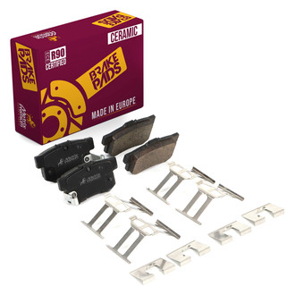 Metrix Premium Chassis Parts® - Ceramic Rear Disc Brake Pads