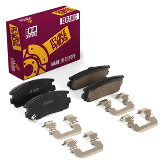 Metrix Premium Chassis Parts® - Ceramic Rear Disc Brake Pads