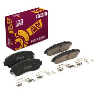 Metrix Premium Chassis Parts® - Ceramic Disc Brake Pad Set