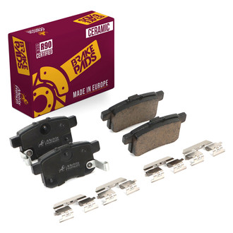 Metrix Premium Chassis Parts® - Ceramic Rear Disc Brake Pads
