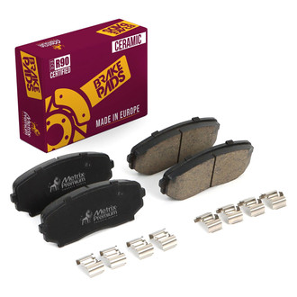 Metrix Premium Chassis Parts® - Ceramic Disc Brake Pad Set