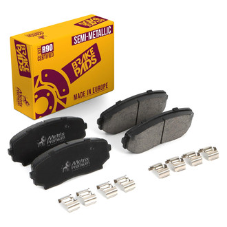 Metrix Premium Chassis Parts® - Semi-Metallic Disc Brake Pad Set