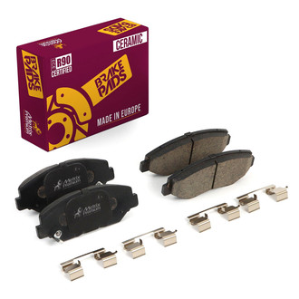 Metrix Premium Chassis Parts® - Ceramic Disc Brake Pad Set