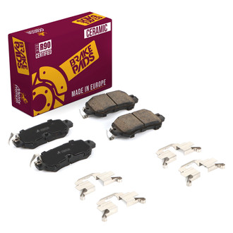 Metrix Premium Chassis Parts® - Ceramic Disc Brake Pad Set