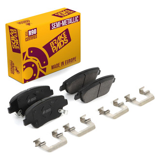 Metrix Premium Chassis Parts® - Semi-Metallic Disc Brake Pad Set