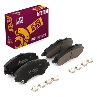 Metrix Premium Chassis Parts® - Ceramic Disc Brake Pad Set