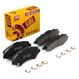 Metrix Premium Chassis Parts® - Semi-Metallic Disc Brake Pads