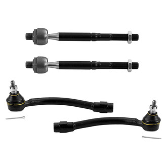 Metrix Premium Chassis Parts® - Inner and Outer Steering Tie Rod Ends