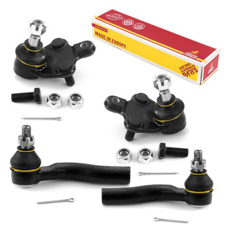 Metrix Premium Chassis Parts® - Front Lower Outer Tie Rod End and Ball Joint Kit